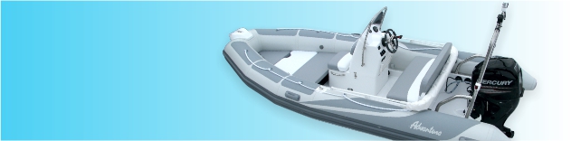Nafukovací motorový člun RIB Adventure V-500 s motorem Mercury F60 EFI