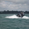 Nafukovací motorový člun Adventure V-550 s lodním motorem Suzuki DF70