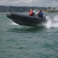 Nafukovací motorový člun Adventure V-550 s lodním motorem Suzuki DF70