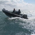 Nafukovací motorový člun Adventure V-550 Black