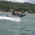 Nafukovací motorový člun Adventure V-550 Black