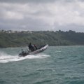 Nafukovací motorový člun Adventure V-550 Black