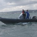 Nafukovací motorový člun Adventure V-550 Black