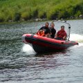 Nafukovací motorový člun RIB Adventure V-550 Luxury s lodním motorem Evinrude E-TEC E115 DPL