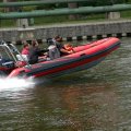 Nafukovací motorový člun RIB Adventure V-550 Luxury s lodním motorem Evinrude E-TEC E115 DPL