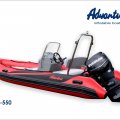 Nafukovací motorový člun RIB s laminátovým kýlem ADVENTURE V-550 SUPER-LUX