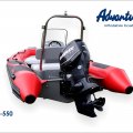 Nafukovací motorový člun RIB s laminátovým kýlem ADVENTURE V-550 SUPER-LUX