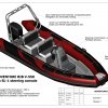 Volitelné provedení člunu Adventure V-550 Luxury