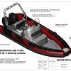 Volitelné provedení člunu Adventure V-550 Luxury, resp. Super Lux