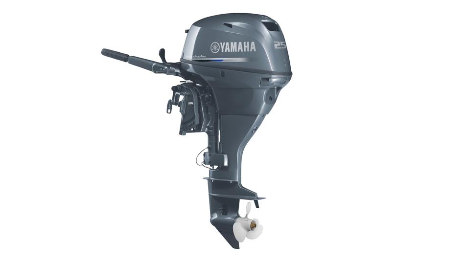 Lodní motor Yamaha F25 D MHL s ručním řízením a ručním startem Lodní motor Yamaha F25 D MHL s ručním řízením a ručním startem