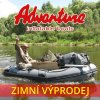 Zimní výprodej nafukovacích člunů Adventure