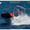 Nafukovací člun RIB's Adventure V-500 EVO Luxury s lodním motorem Evinrude E-TEC E75DPL.
