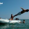 Nafukovací člun Adventure M-360(B) s lodním motorem Mercury o výkonu 15 koní