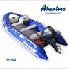 Nafukovací motorový člun Adventure M-400 - modrý