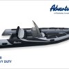Nafukovací motorový člun Adventure V-550 Heavy Duty s konzolou řízení SL-2 a sedačkou SLS-3
