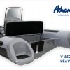 Nafukovací motorový člun Adventure V-550 Heavy Duty s konzolou řízení SL-2 a sedačkou SLS-3