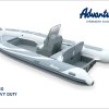 Nafukovací motorový člun Adventure V-610 HEAVY DUTY s  konzolou řízení SL-2 a trojsedačkou SLS-5