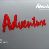 Nafukovací motorový člun Adventure V-610 HEAVY DUTY - detail vyšívání na sedačce SLS-5