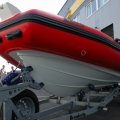 Přídní část trupu člunu Adventure V-650